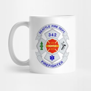 STATION 19 - DEAN MILLER - BADGE Mug